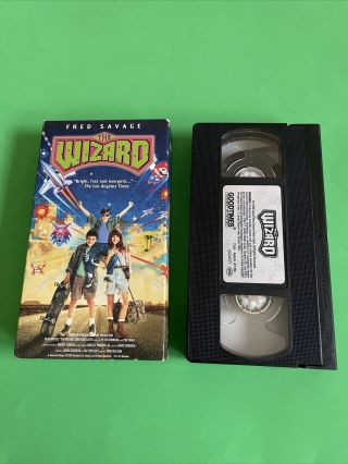 The Wizard Fred Savage Nintendo Vhs Mca 80s Rare Oop Htf Vgc