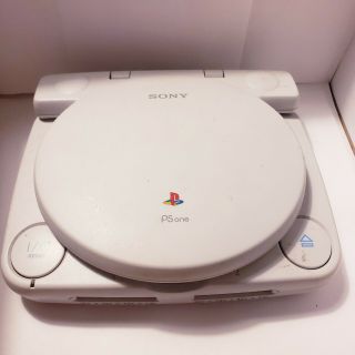 Sony Playstation One With Lcd Screen.  Rare,  And.