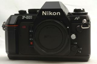 @ Ship In 24 Hrs @ & Rare @ Nikon F - 501 Af / Mf 35mm Film Slr Camera