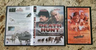 Death Hunt Dvd Rare Oop 1981 Charles Bronson Lee Marvin Anchor Bay W/ Insert R1