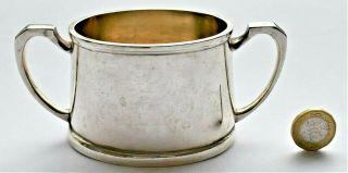 Vintage Mappin & Webb Sugar Bowl Stamped And Dated 1959