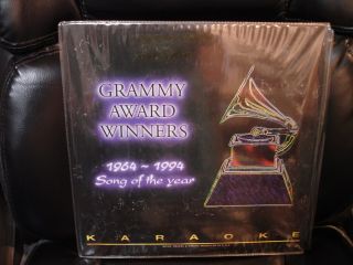Grammy Award Winners Karaoke Laser Disc 1964 - 1994 Song Of The Year Excel Rare