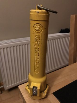 Shimwell Alexander Metal Vintage Miner / Fire And Rescue Torch (not)