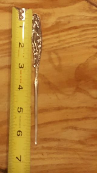 RARE MAID OF THE MIST NATIVE AMERICAN INDIAN LETTER OPENER 8.  35 sterling silver 2