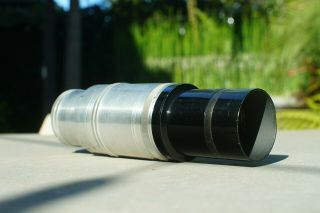 Rare Dallmeyer Dallon 10.  5in (266mm) F/6.  7 Exakta Mount Telephoto Lens - Rough