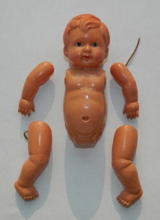 Vintage & Rare Baby Celluloid Figurine Doll Toy Occupied Japan 40 