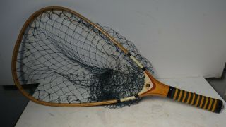 Vintage Ideal Wooden Fishing Net L@@k