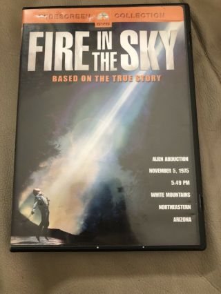 Fire In The Sky Dvd Db Sweeney Robert Patrick Rare Oop