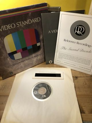 Rare Complete A Video Standard Cav Laserdisc Reference Recordings Audio System