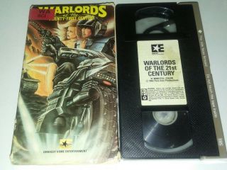 Warlords Of The Twenty First Century Vhs In Rare