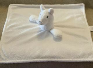 Nate Berkus Llama Alpaca Security Blanket Baby Lovey White Gray Target Htf Rare