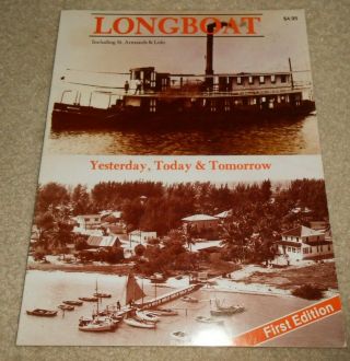 Longboat Florida Fl St Armands Lido Local History Book 1st Ed 1984 Rare