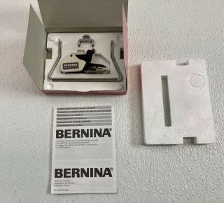 Rare Old Style Bernina Walking Foot With Seam Guide