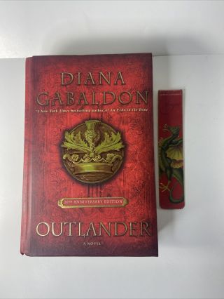 Outlander By Diana Gabaldon 20th Anniversary Edition 2011 Hardcover Rare Reading