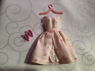 Vintage Barbie ‘garden Party’ Dress Only 931 (1962 - 63)