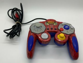 Naki Marvel Ultimate Spider - Man Nintendo Gamecube Turbo Controller Rare