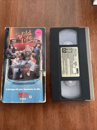 The Wild Life 1983 Vhs Cult Comedy Rare Oop Christopher Penn Cameron Crowe Teen