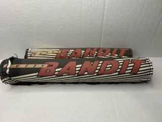 Vintage Bmx Pads Huffy Bandit Set Rare Usa Racing