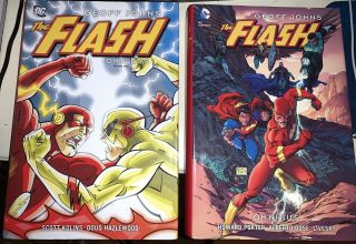 Dc Comics The Flash By Geoff Johns Omnibus Volume 2 And 3 (rare,  Out Of Print)