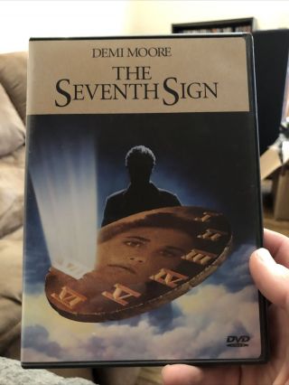 The Seventh Sign (1988) Dvd.  Rare Oop Demi Moore,  Michael Biehn Jurgen Prochnow