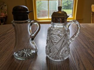 2 Vintage/antique Syrup Dispensers