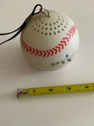 Rare Vintage Baseball Transistor Am Radio - - Fast