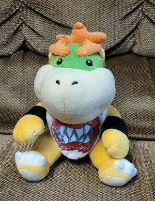 Baby Bowser Jr 7 " Plush Mario Bros Stuffed Animal Doll Rare Sanei Sml
