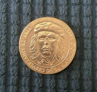 Rare Ernesto Che Guevara Commander Collectible Medal 1928 - 1967