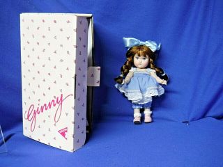 Vtg 1984 Dakin/vogue Porcelain Ginny Doll Kindergarten Series (do719)