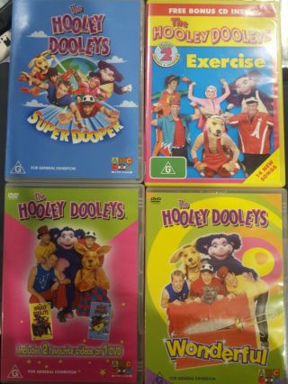 The Hooley Dooleys - Dooper Exercise Ready Set Go Wonderful Rare Dvd Set