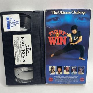 Fight To Win 1991 Vhs Action Cynthia Rothrock Vintage Rare Tape