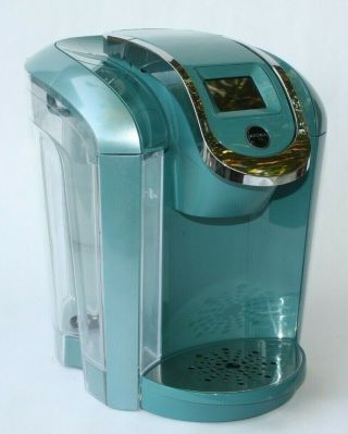 Very Rare Keurig Coffee Maker Machine K2.  0 - 400 Teal Green 2.  0