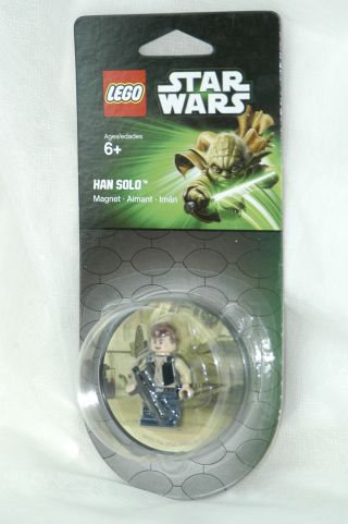 Star Wars Lego Set of 2 Minifigure Magnets Han Solo & Chewbacca 2