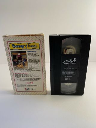 Barney & (and) Friends Alphabet Soup VHS Show Rare Time Life Video Tape S1,  E13 2