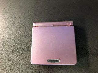 Nintendo Game Boy Advance Sp Handheld System Pearl Pink W/ Charger Ags 101 Rare