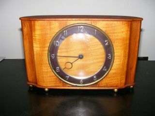 Antique Vintage Smiths Mantel Clock - For Restoration Or Spares