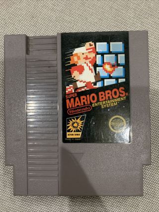 Mario Bros.  (nes,  1985) Rare 5 Screw Variant Cleaned And