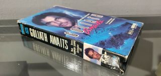 GOLIATH AWAITS (VHS) MARK HARMON - RARE ACTION THRILLER 3