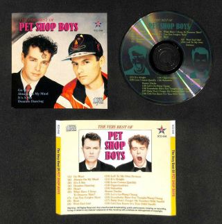 The Pet Shop Boys On Cover Only Compilation Mega Rare Singapore Cd Fcs7959