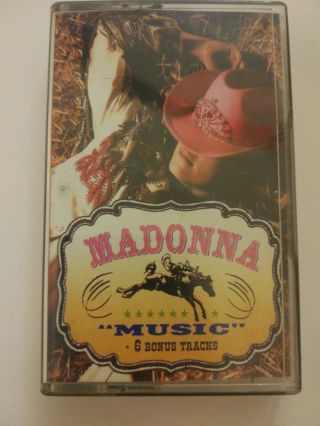 Madonna - Music Cassette Tape Very Rare Russian Edition