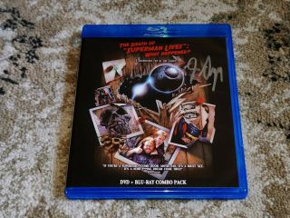 The Death Of “superman Lives” - Blu - Ray/dvd - Signed By Jon Schnepp - Rare