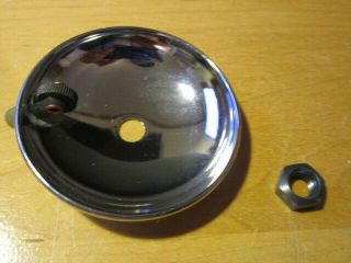 Justrite 2 1/2 " Carbide Miners Lamp Reflector W/striker/reflector Nut - Nos