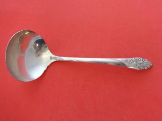Evening Star By Community Plate Silverplate Gravy Ladle 7 "