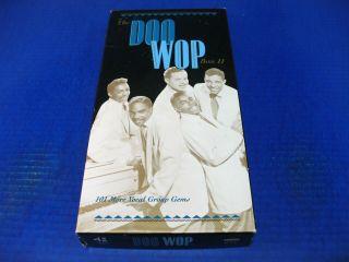 The Doo Wop Box Ii - 1996 Rhino 4 Cd Box Set W/101 Songs & Booklet (rare Oop)