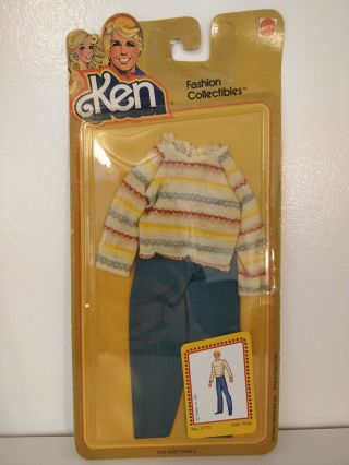 Vintage 1981 Mattel Ken Fashion Collectibles - Superstar Era No.  3775