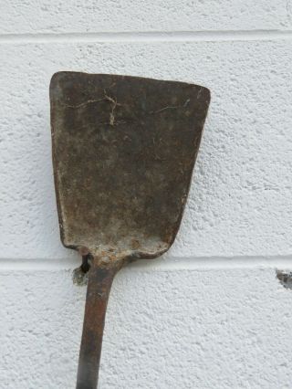 Vintage/antique " Hand Forged " Fireplace Shovel / 1 - 15a