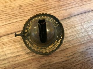 Antique E.  Miller Brass Burner For Oil Kerosene Lamp 1800 