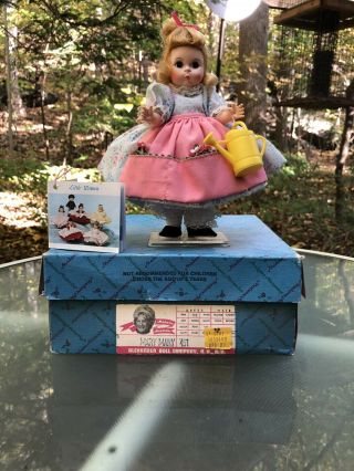 Vintage Madame Alexander Doll Mary Mary Quite Contrary 8”