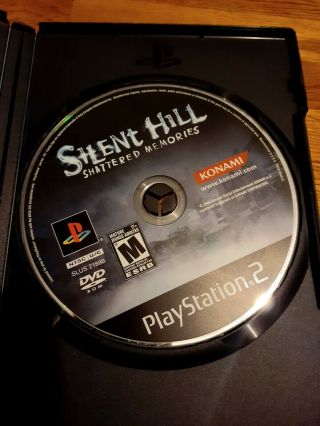 Silent Hill Shattered Memories Ps2 Game Playstation 2 Disc Only Rare