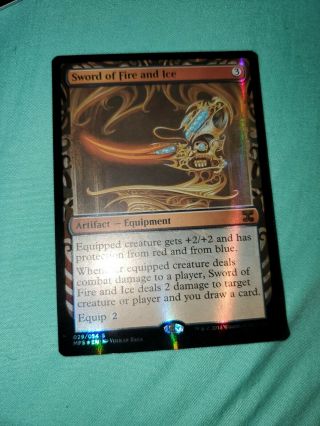 Mtg Magic The Gathering Kaladesh Inventions Sword Of Fire And Ice Foil